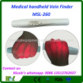 Medical Infrared Clear Vein Finder Portable MSL-260 com Super Power Red LED Light Projection